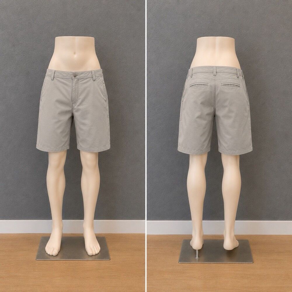Sligo Mens Golf Shorts Lightweight Casual Gray Size 36 Performance Preppy